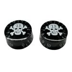 BOTONES AXLABS MOD. SPEED KNOB WHITE SKULL(WHITE FONT)