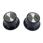 BOTONES AXLABS MOD. TOP HAT KNOBS BLANK (WHITE FONT)