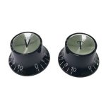 BOTONES AXLABS MOD. TOP HAT KNOBS 1V/1T (WHITE FONT)