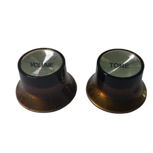 BOTONES AXLABS MOD. TOP HAT KNOBS (WHITE FONT)1 VOLUME / 1 TONE